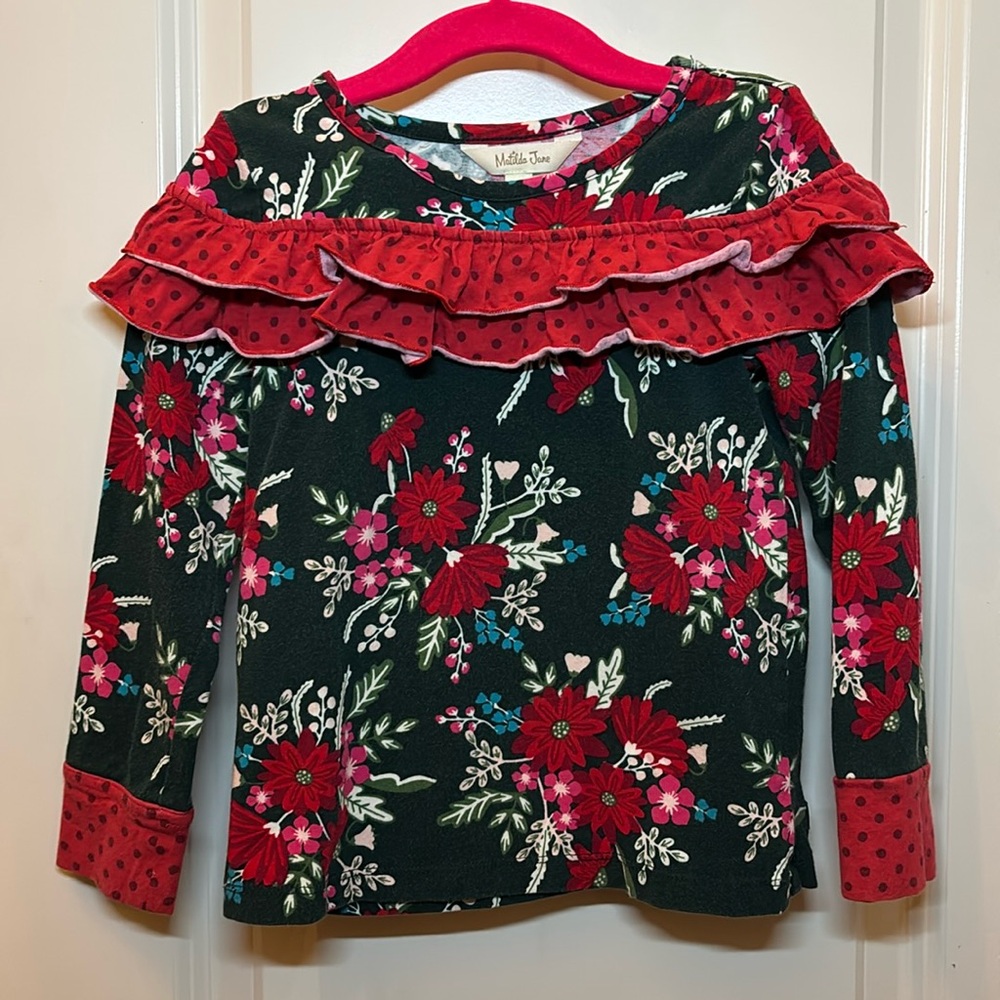 Matilda Jane Christmas top size 4